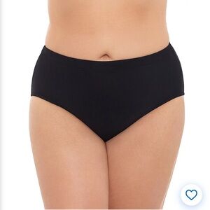 NWT Swim Solutions Women's Basic Brief Bottoms Size 10